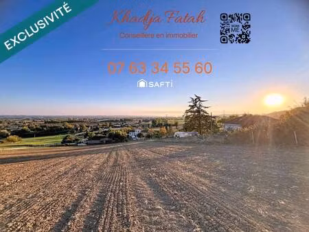 terrain constructible à vendre