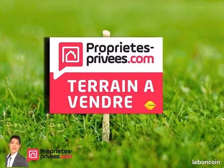 terrain 400 m² cours