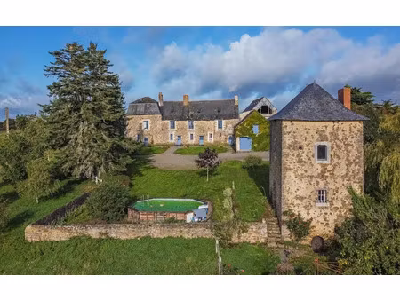 vente manoir 9 pièces 295 m² à sainte-suzanne (53270)  466 000 €