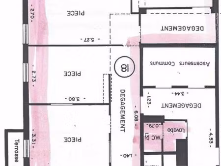 vente bureau 118 m² pontoise (95000)