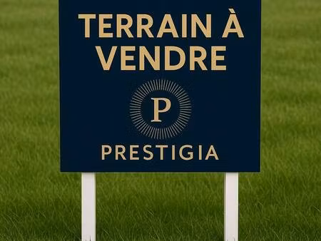 terrain constructible à vendre