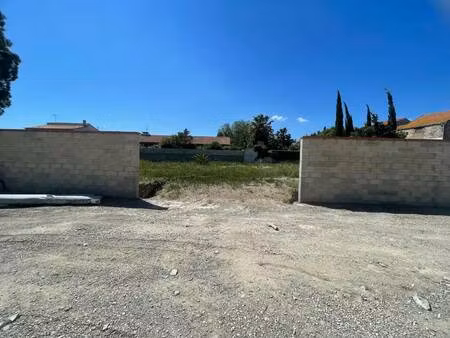 terrain constructible viabilisé à vendre