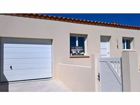 terrain avec maison neuve à vendre