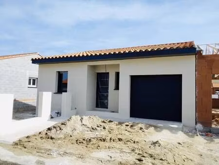 terrain avec maison neuve à vendre