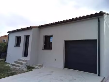 terrain avec maison neuve à vendre