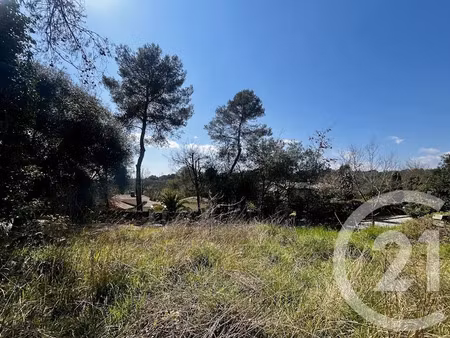 vente terrain à batir 1584 m² à roquefort-les-pins (06330)  499 000 €