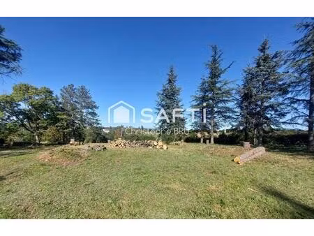 magnifique terrain à bâtir