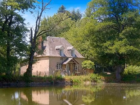 moulin avec étang aux portes du massif du sancy saint-sauves
