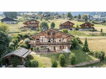 chalet brondex avec piscine interieur vue mont blanc