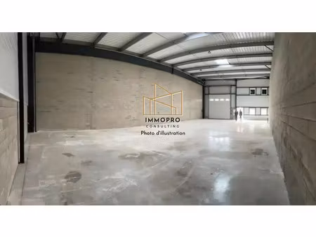 a vendre / local d'activite neuf 150 m2 / eslettes - axe rou