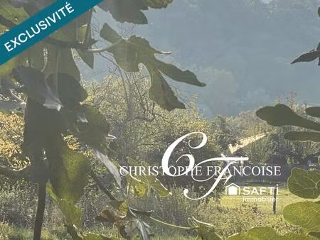 terrain constructibe vue dégagée rare secteur