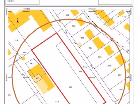 en vente terrain non constructible – 245 000 € |giraumont