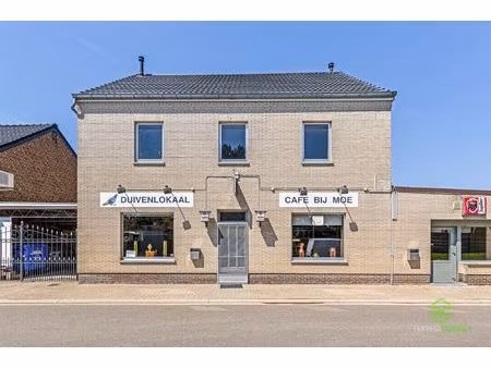 rustig gelegen café in rummen met woonst en grote garage