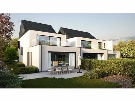 moderne halfopen ben-nieuwbouwwoning in machelen-aan-de-leie – volledig af te werken naar 