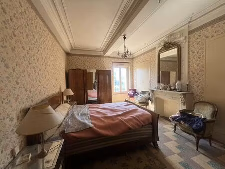 a vendre - maison de maitre a renovee t8 de 225 m2 avec garage et jardin