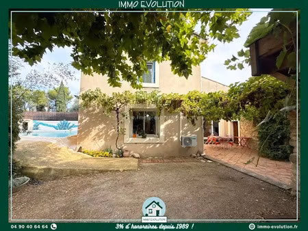 vente maison 7 pièces 142 m² à uchaux (84100)  345 000 €