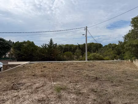 vente terrain 280 m² prades-le-lez (34730)