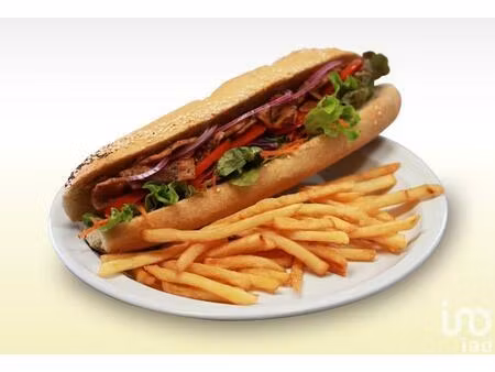 vente restauration rapide 75 m²