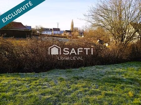 vente terrain 1400 m² hesdin-la-forêt (62140)