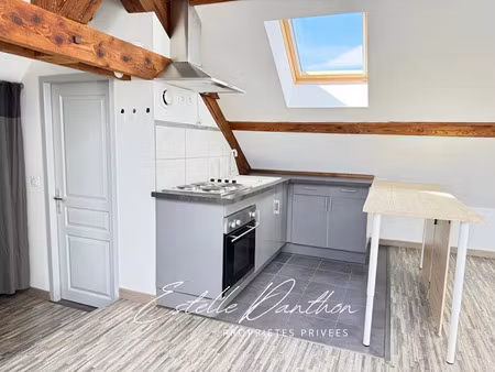 vente appartement 2 pièces 27.74 m² à charavines (38850)  98 000 €