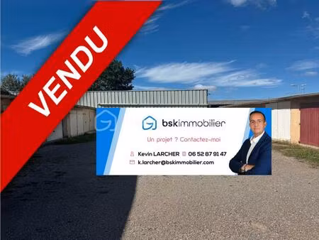 exclusivite *** garage de 15m2 à palavas ***