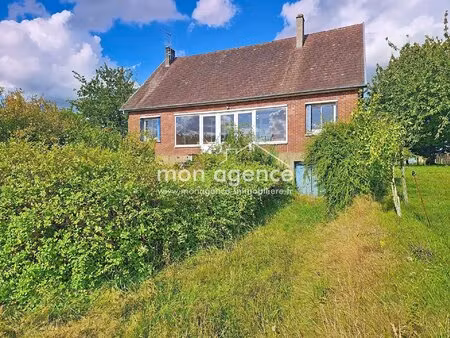 la neuville-chant-d'oisel 76520  maison de 106 m² à rénover avec combles aménageables et t