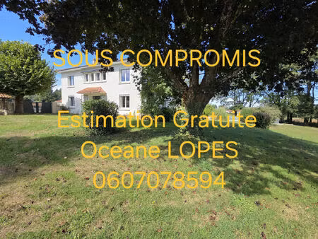 vente maison 8 pièces 163 m² saint-just-le-martel (87590)