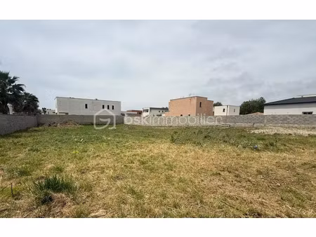 vente terrain 1000 m² à le cap d'agde (34300)  466 000 €