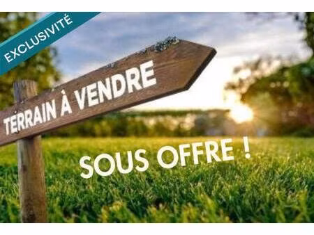 terrain constructible à vendre
