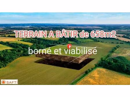 terrain constructible à vendre
