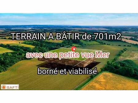 terrain constructible viabilisé à vendre
