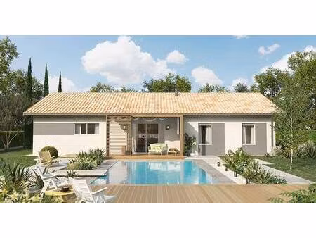 terrain avec maison neuve à vendre