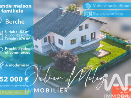 vente maison 9 pièces 152 m² à voujeaucourt (25420)  152 000 €