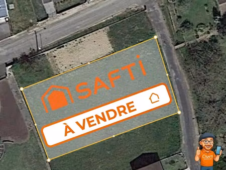 vente terrain 1276 m² à gouaix (77114)  80 000 €