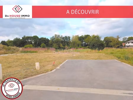 vente terrain 710 m² à wahagnies (59261)  122 000 €
