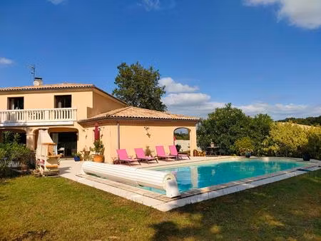 belle demeure de charme - 236 m² - double garage - piscine - terrain 4289 m²