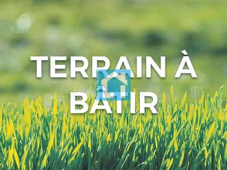 terrain constructible viabilisé à vendre