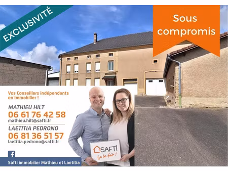 vente maison 7 pièces 257 m² à mairy-mainville (54150)  325 000 €