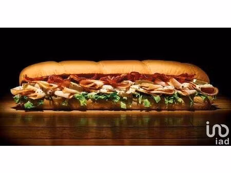 vente restauration rapide 95 m²