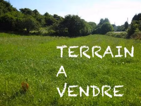 terrain constructible à vendre