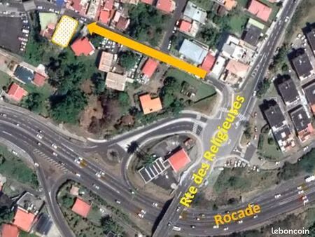 terrain 400m2 constructible fort de france