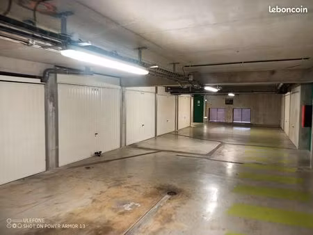 double garage fermé