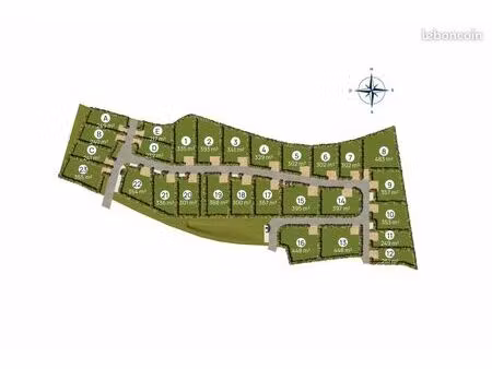 terrain 395 m² ploubazlanec