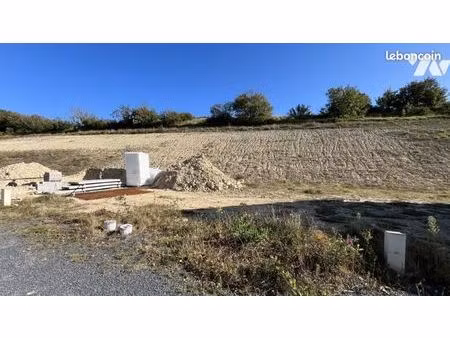 terrain 268 m² port en bessin huppain