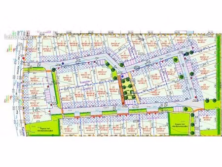 terrain semussac 425 à 313 m2