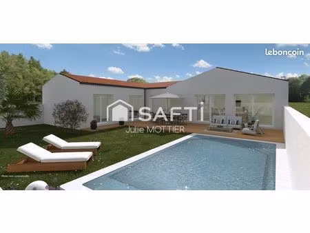 terrain 420 m² clavette