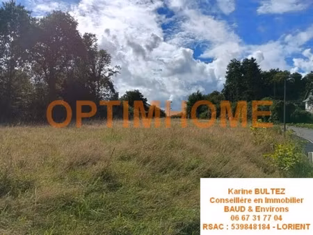 vente terrain 539 m² à baud (56150)  64 470 €