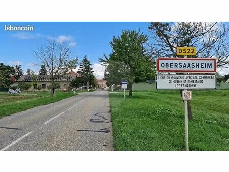 terrain 1 130 m² obersaasheim
