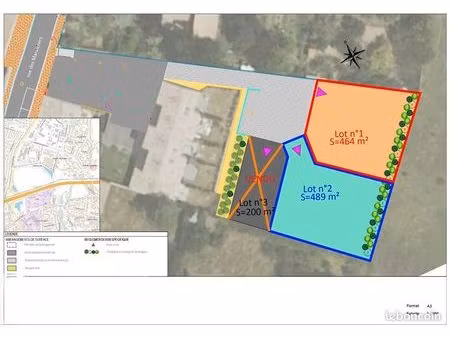 terrain 464 m² lagord