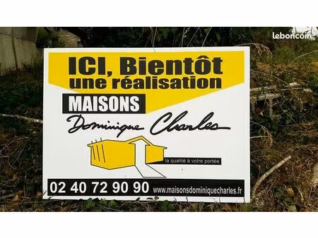 terrain 315 m² divatte sur loire